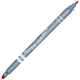 Carioci duble 10 culori cu varf subtire si gros Adison